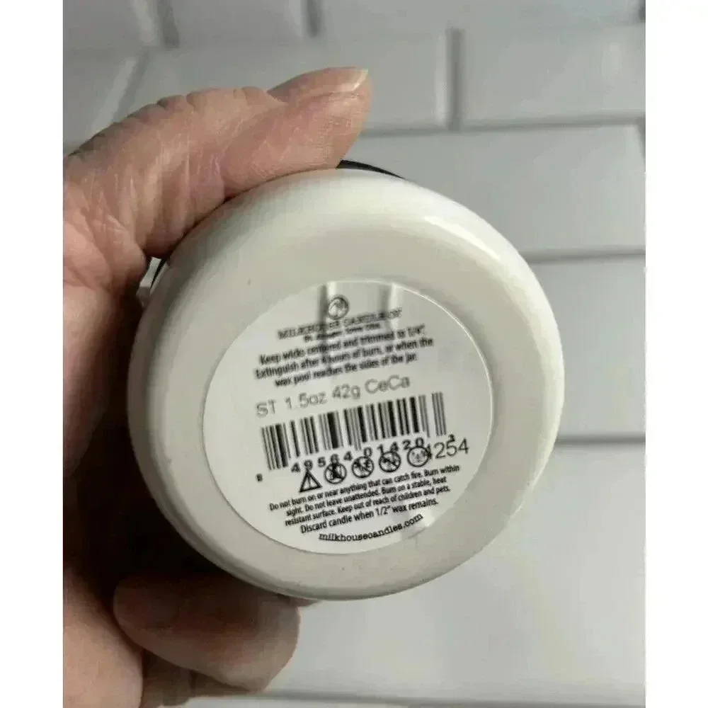 3 Milkhouse Candle Company Candles Brand New 1.5 Oz Each Assorted Scents